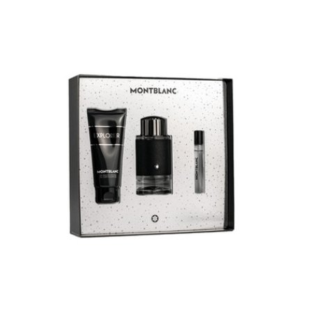 Mont Blanc Explorer Gift Set Eau De Parfum Men's Aftershave Spray 100ml