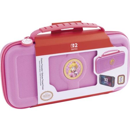 RDS Industries 663293113507 Housse de protection pour console de jeux portable Boîtier robuste Nintendo Rose