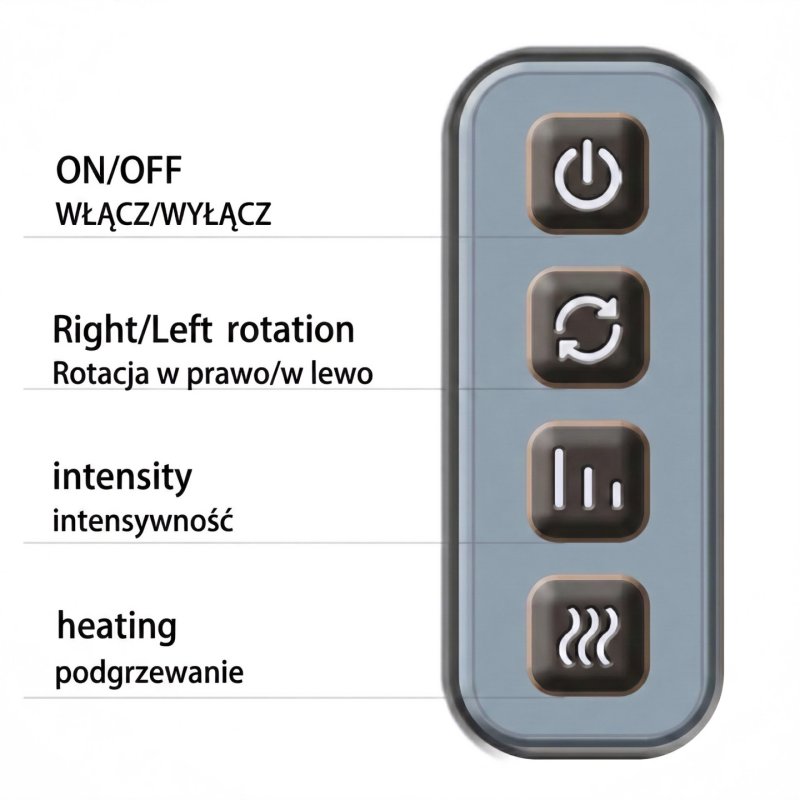 Foot Massager with Heating Function Warming Feet Massager MT6541