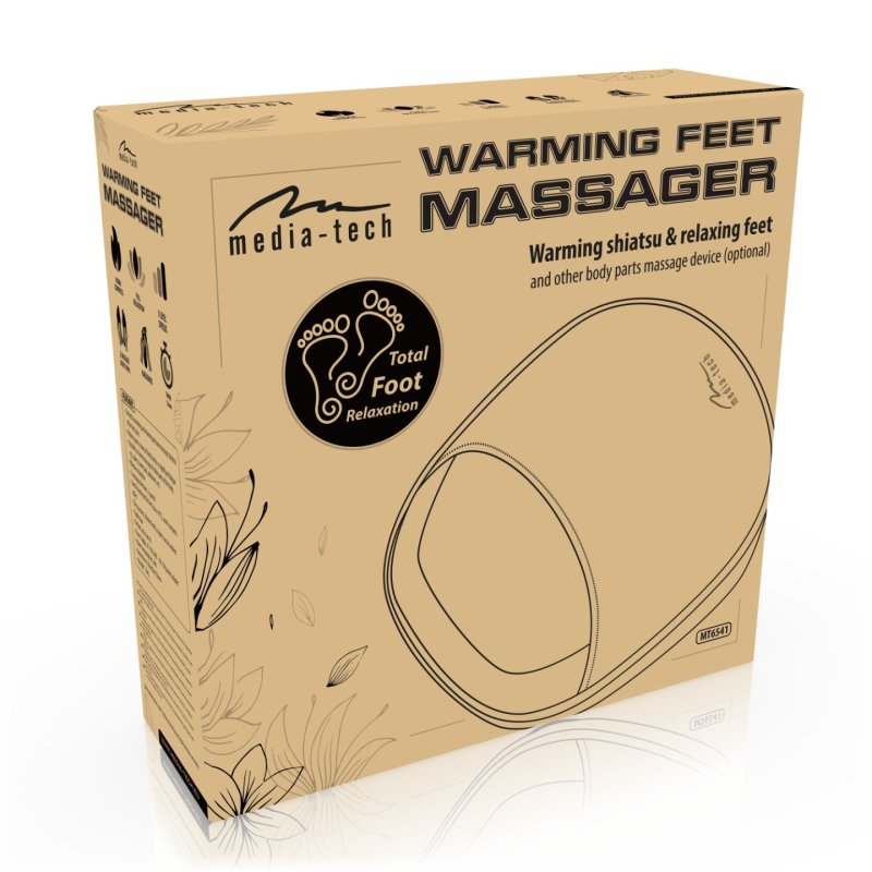 Foot Massager with Heating Function Warming Feet Massager MT6541