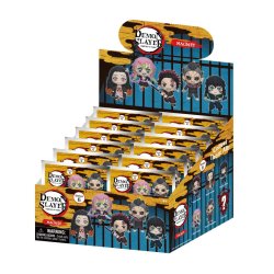 DEMON SLAYER - Serie 6 -3D Foam Magnets in blind bags (Display 12 Pcs)