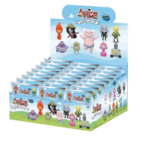 ADVENTURE TIME - Series 2 - 3D Foam Bag Clip (Display 24 Pcs)