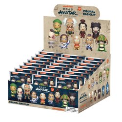 AVATAR THE LAST AIRBENDER -Series 2 -3D Foam Bag Clip (Display 24 Pcs)