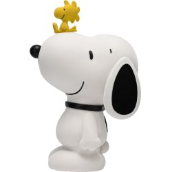 PEANUTS - Snoopy & Woodstock - Tirelire (Flocked)