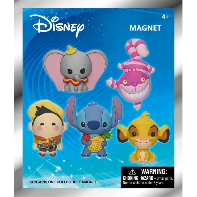 DISNEY CLASSIC -Serie 1-3D Foam Magnets in blind bags (Display 12 Pcs)