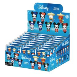MICKEY & MINNIE - Series 1 - 3D Foam Bag Clip (Display 24 Pcs)
