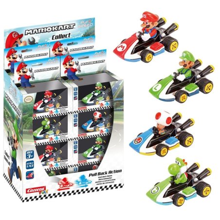 MARIO KART 8 - Voitures - Display 24pcs Pull Back Action