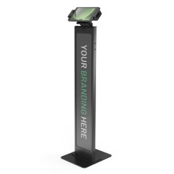 Compulocks Universal Tablet Cling Extreme, Brandable Floor Stand - Black