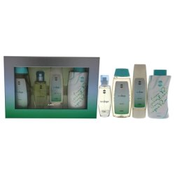 Ajmal Raindrops for Women 4 Piece Gift Set