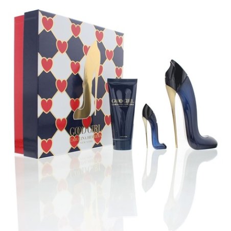 Good Girl Carolina Herrera Women 2.7oz EDP Spray 0.24oz EDP Spray 3.4oz Body Lotion