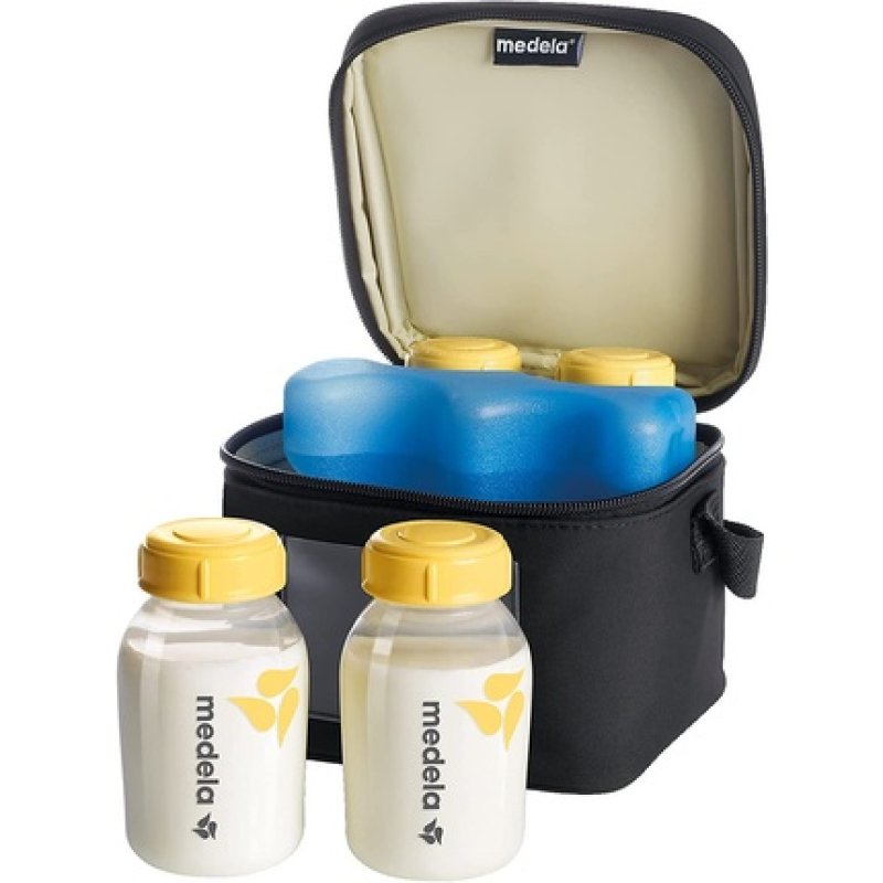 Medela Cooler Bag With 4 Bottles, 150 Ml
