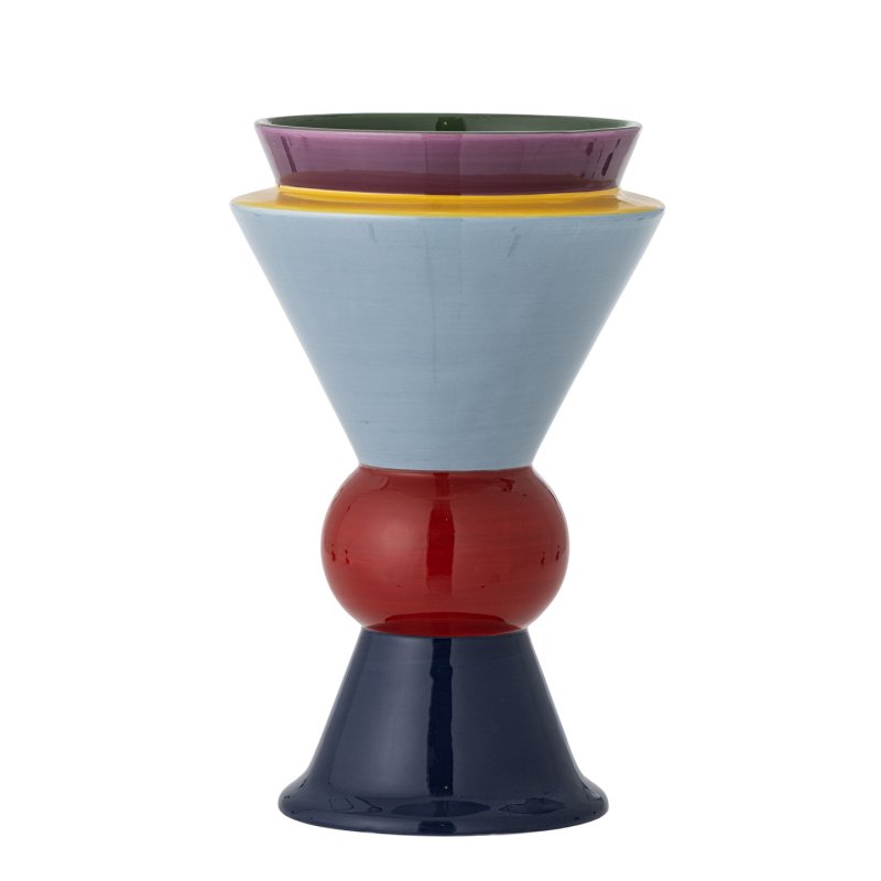 Bloomingville - Trilla Vase - Multi - Ceramic