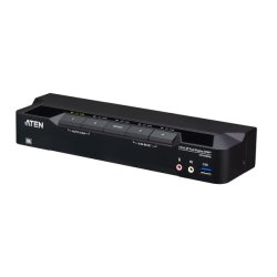 ATEN CS1944DPA Switch KVM double écran 4 ports USB 3.0, DisplayPort 8K