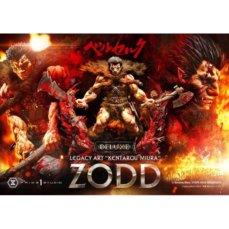 Berserk Legacy Art "Kentarou Miura" Statue 1/4 Zodd Deluxe Version 88 cm
