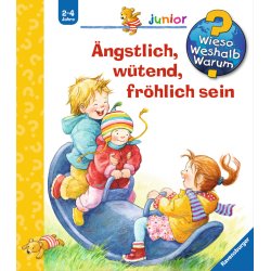 Ravensburger Why? Why? Why? Junior (Vol. 32): Scared, mad, glad