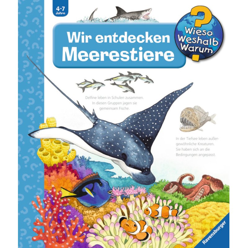 Ravensburger Why? Why? Why? (Vol. 27): Discovering Marine Animals