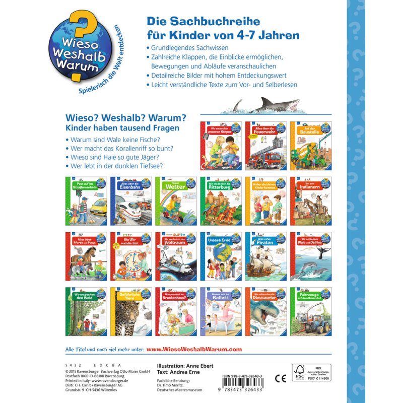 Ravensburger Why? Why? Why? (Vol. 27): Discovering Marine Animals
