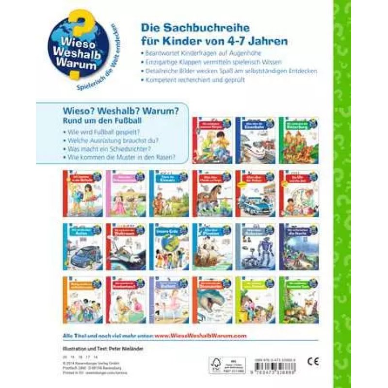 Ravensburger 32888 livre Pour enfants Allemand 16 pages Couverture rigide