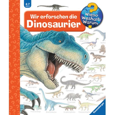 Ravensburger Why? Why? Why? (Vol. 55): Let's Learn about Dinosaurs