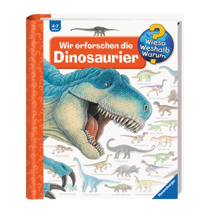 Ravensburger Why? Why? Why? (Vol. 55): Let's Learn about Dinosaurs