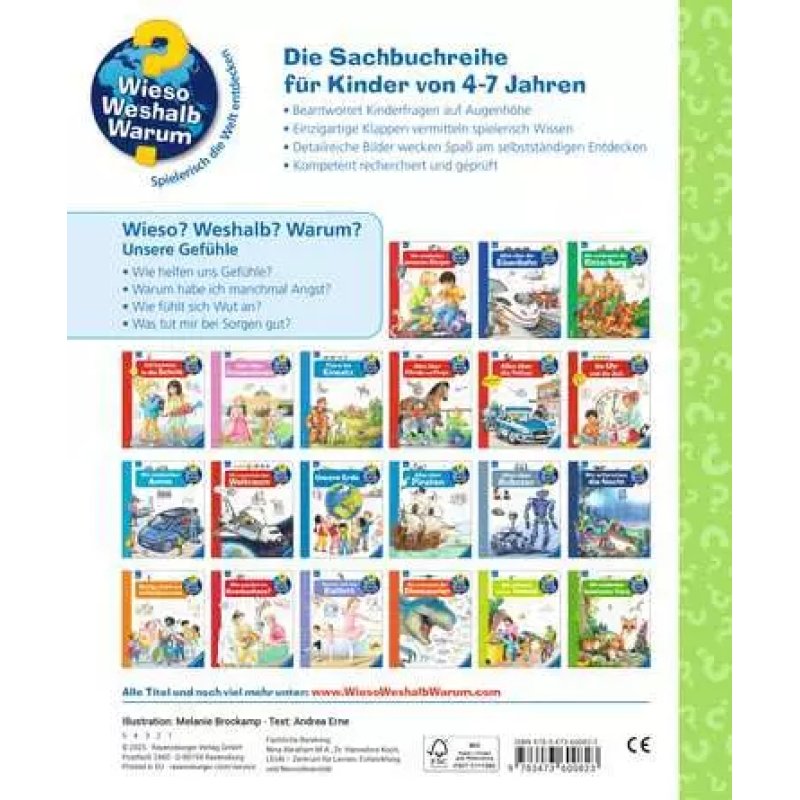 Ravensburger 60082 book Educational German 16 pages Hardcover