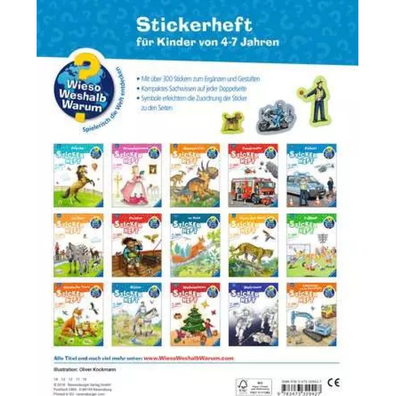 Ravensburger 32942 livre Pour enfants Allemand 24 pages Livre broché