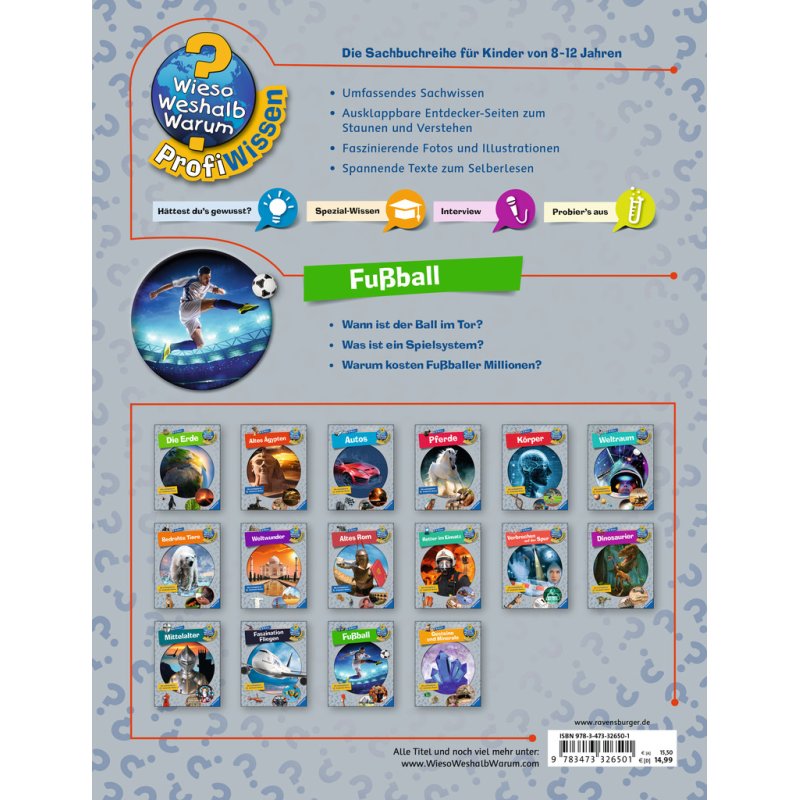 Ravensburger 978-3-473-32650-1 livre Allemand 56 pages