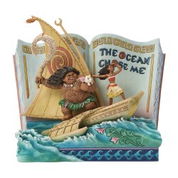 Figurine Vaiana Livre de Contes - Disney Traditions