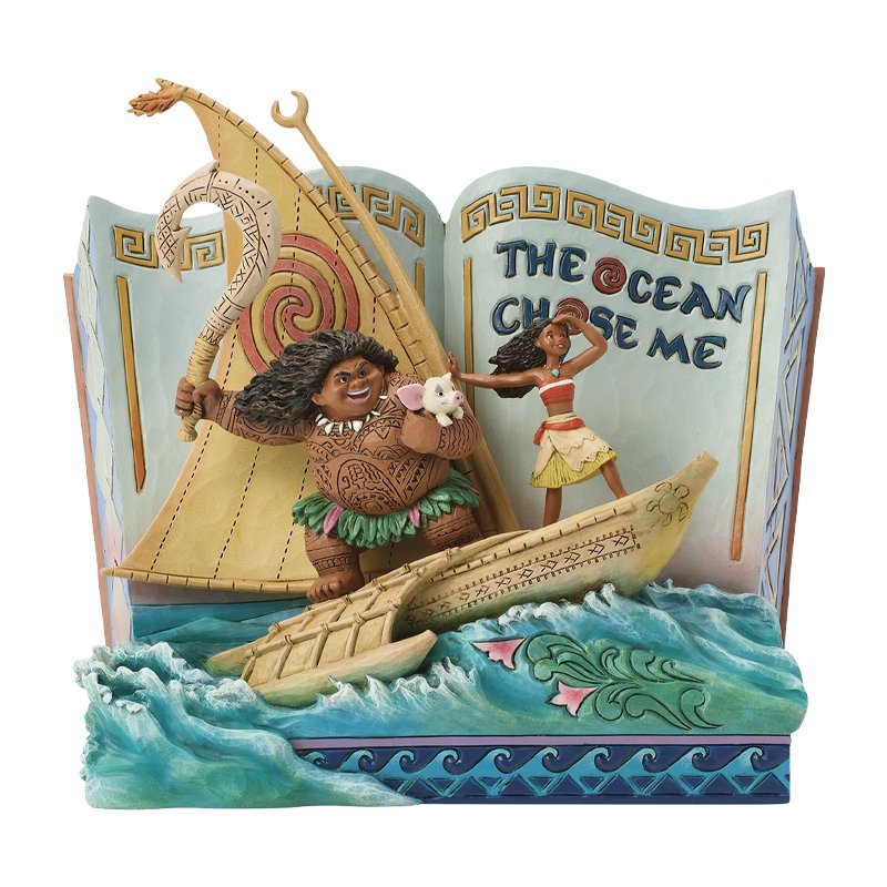 Figurine Vaiana Livre de Contes - Disney Traditions