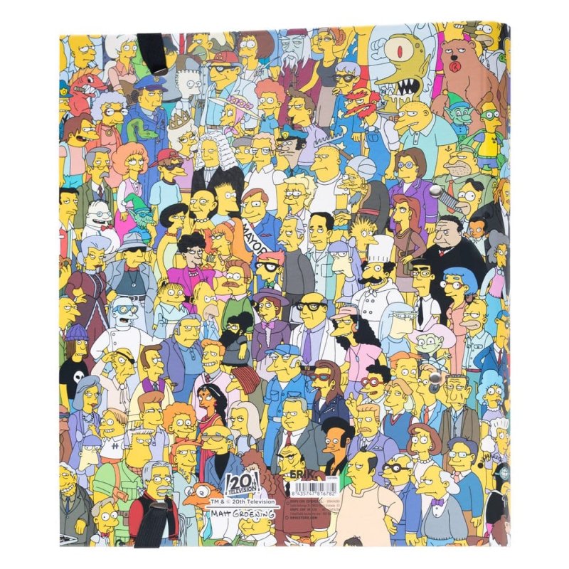 The Simpsons Ring Binder 2 Rings 32 x 28 cm