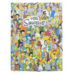 The Simpsons Elasticated Folder 34 x 26 cm