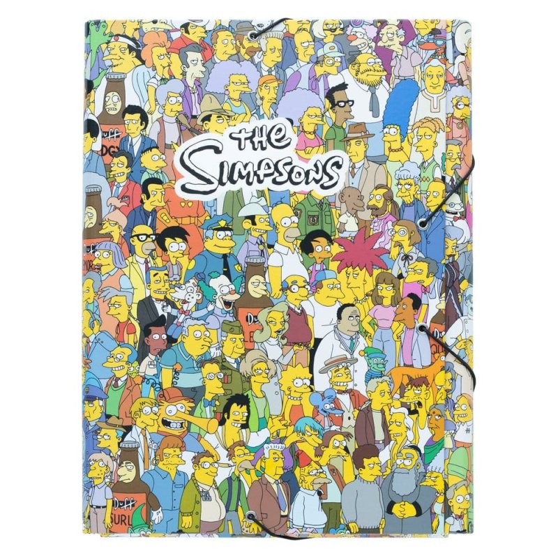 The Simpsons Elasticated Folder 34 x 26 cm