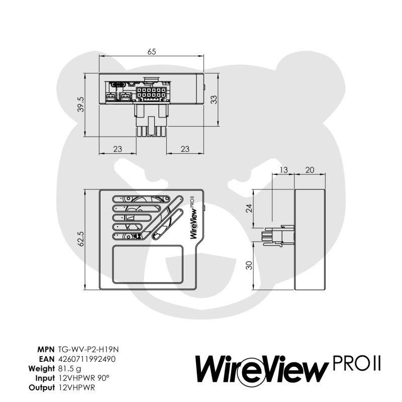 Thermal Grizzly WireView Pro II GPU Überwachungs-Gerät- weiß, Normal