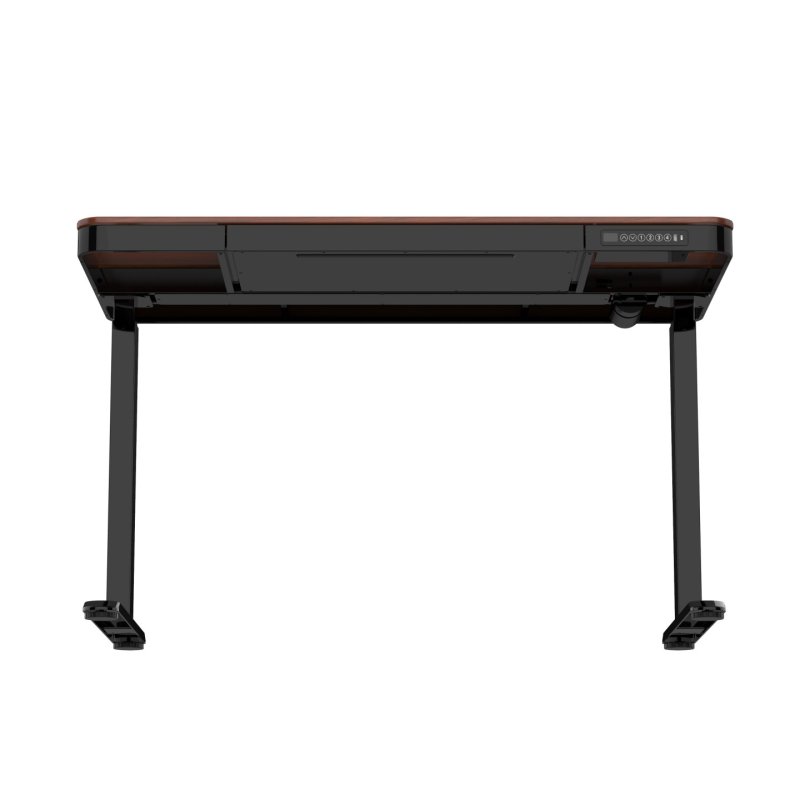 ACTIVEJET desk with electric height adjustment 120x60 ET119S black/walnut