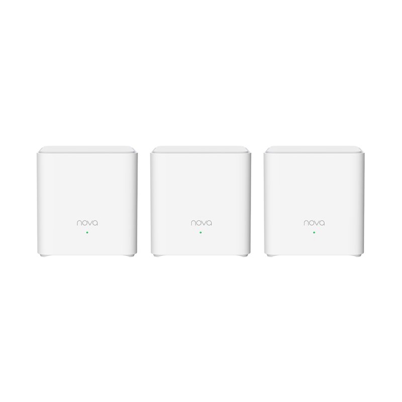 Tenda MX3(3-pack) Bi-bande (2,4 GHz / 5 GHz) Wi-Fi 6 (802.11ax) Blanc 1 Interne