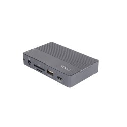 TooQ TQE-2242G Boîtier de disques de stockage Enceinte ssd Gris M.2