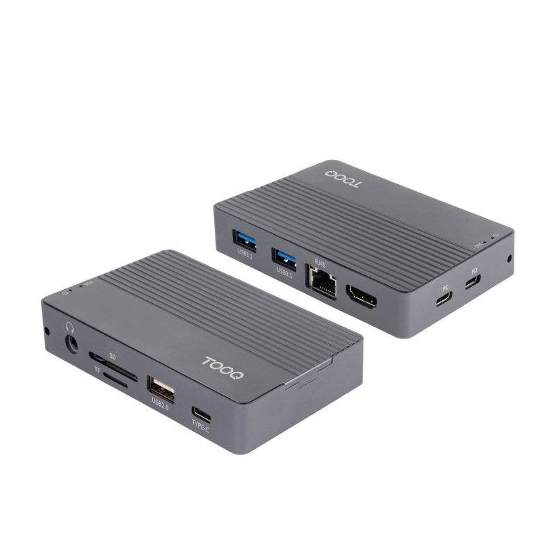 TooQ TQE-2242G storage drive enclosure SSD enclosure Grey M.2