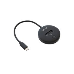 TooQ TQDS-100B Station d'accueil de disques de stockage USB 3.2 Gen 2 (3.1 Gen 1) Type-C Noir