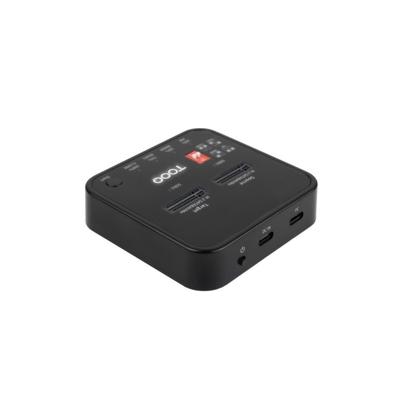 TooQ TQDS-201B Station d'accueil de disques de stockage USB 3.2 Gen 2 (3.1 Gen 1) Type-C Noir