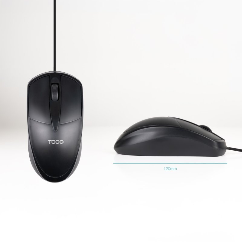 Souris filaire Tooq TQM-1001-B (Noir)