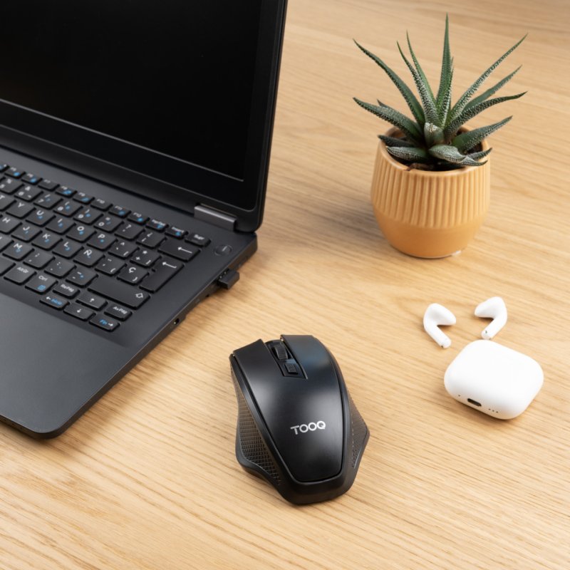 TooQ TQMW-1102-B mouse Universal Right-hand RF Wireless Optical 1600 DPI