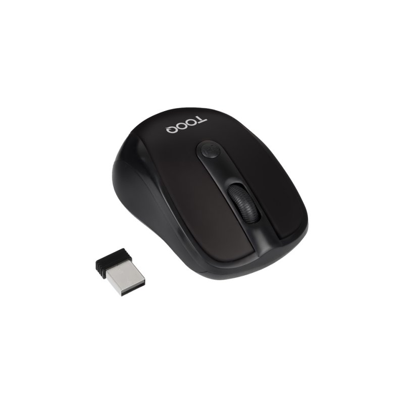 TooQ TQMW-1103-B mouse Universal Ambidextrous RF Wireless Optical 1600 DPI