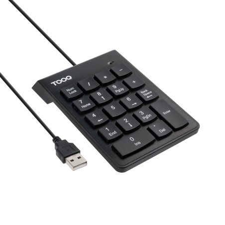 Pavé Numérique USB Tooq TQK-2001-B (Noir)