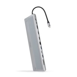 Station d'accueil portable USB-C 3.1 Nanocable 10.16.1012 (Gris)
