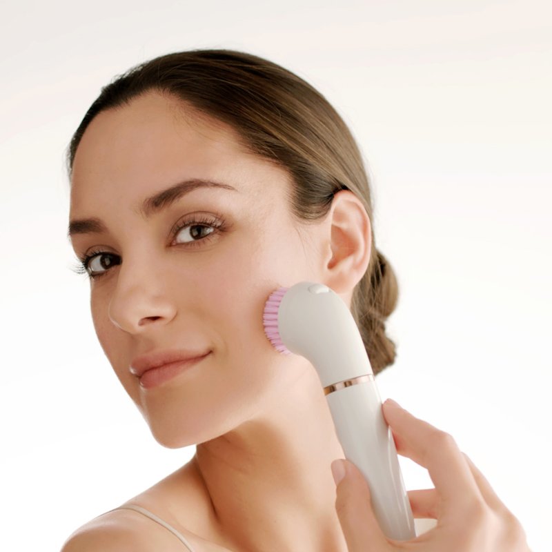 FaceSpa Pro 921 (weiß/bronze, 3-in-1 Beautygerät zur Epilation, Reinigung & Pflege)