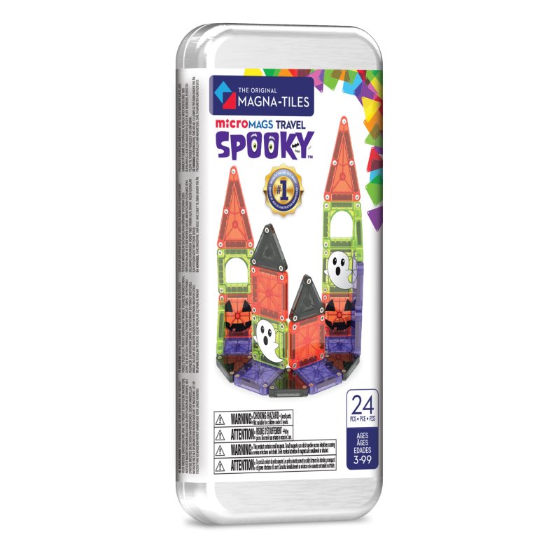 Magna Tiles - microMAGS Spooky 24-Piece Travel Set (90491)