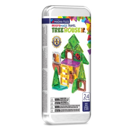 Magna Tiles - microMAGS Treehouse Travel 24-Piece (90480)