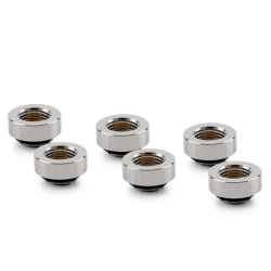 Thermal Grizzly DeltaMate Verlängerung - MF7 Glanz Nickel (6er-Pack)