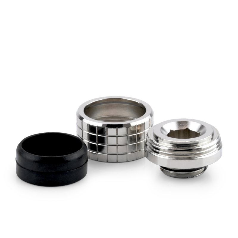 Thermal Grizzly DeltaMate Anschluss - HT16 Glanz Nickel