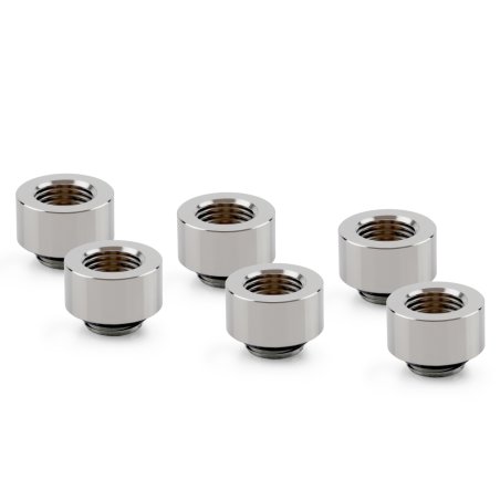 Thermal Grizzly DeltaMate Verlängerung - MF10 Glanz Nickel (6er-Pack)